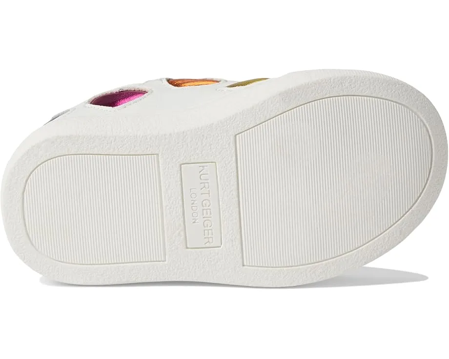 Обувь Kurt Geiger London Kids Mini Lane Love для малышей с радужными сердечками