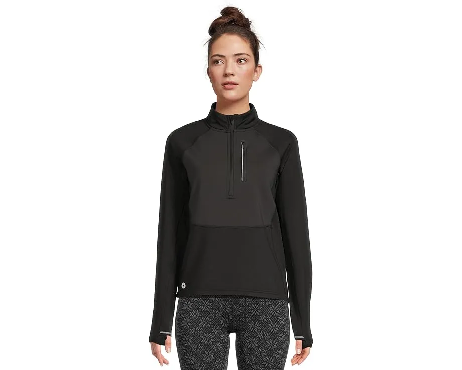 Кофта Smartwool Active Fleece Wind 1/2 Zip с ветрозащитной панелью