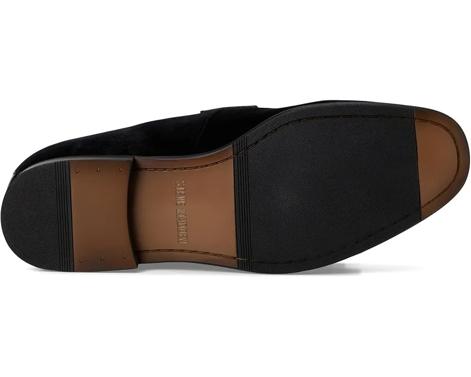 Бархатные лоферы Steve Madden Salinas на квадратном каблуке