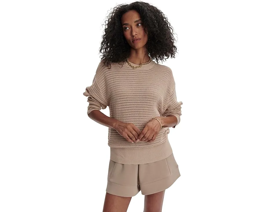 Свитер Varley Kershaw из хлопкового сетчатого полотна