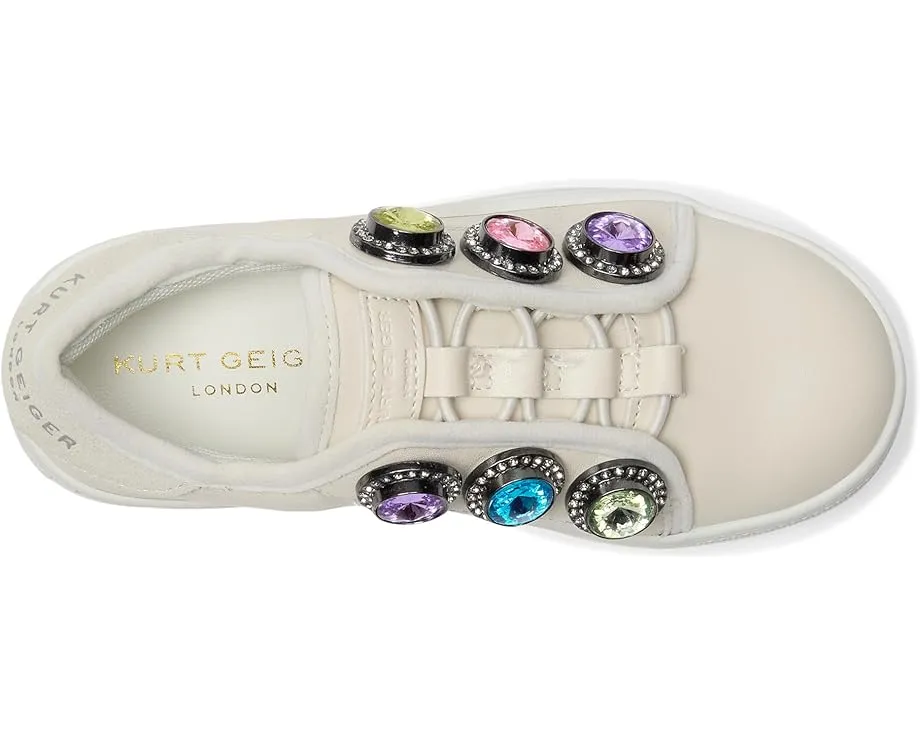 Kurt Geiger London Kids кроссовки Mini Laney Octavia с кожаным верхом и декором