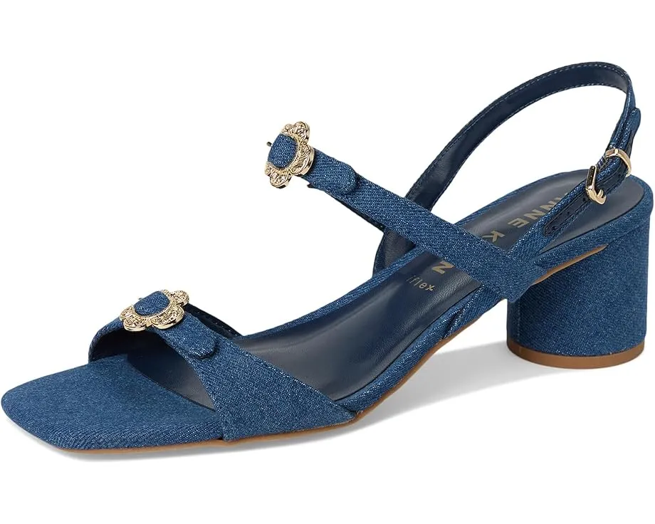Сандалии Anne Klein Felipa на каблуке с ремешком на щиколотке и технологией iFlex