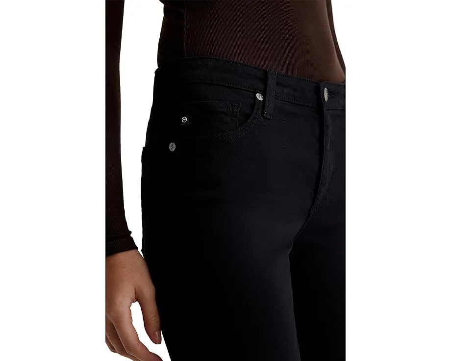 Джинсы AG Jeans Angel Low Rise Bootcut в цвете Super Black
