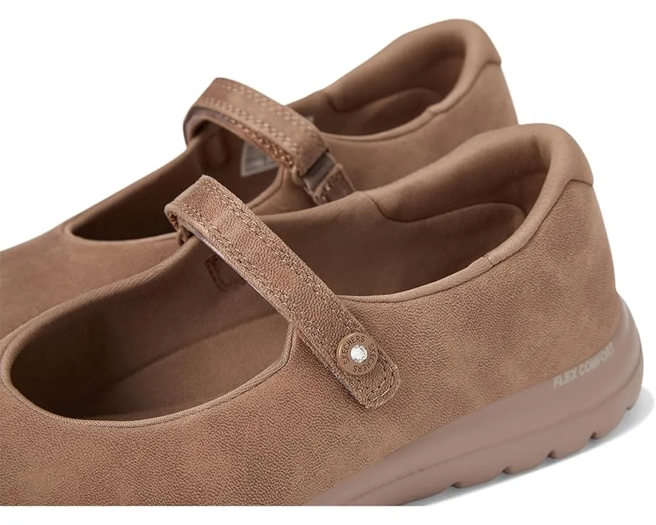 SKECHERS Туфли On-the-go Flex - Whisper из веганской кожи на липучке