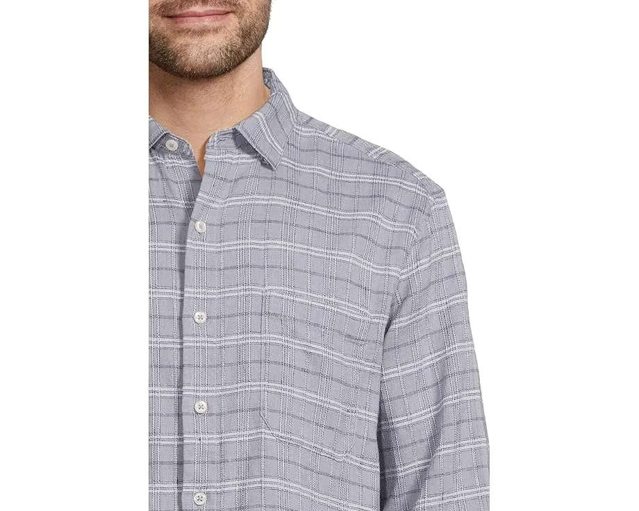 Рубашка Barbados Breeze Playa в клетку из льна с эластаном