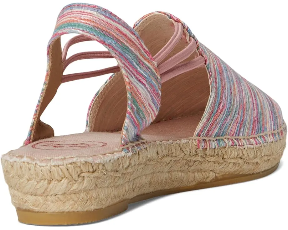 Toni Pons Эспадрильи Noa-RG на танкетке из джута с резиновой подошвой