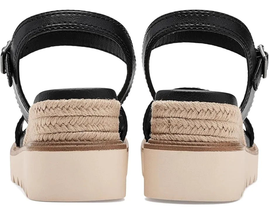 Босоножки MIA Ophidia на платформе с плетеной подошвой и ремешком на щиколотке