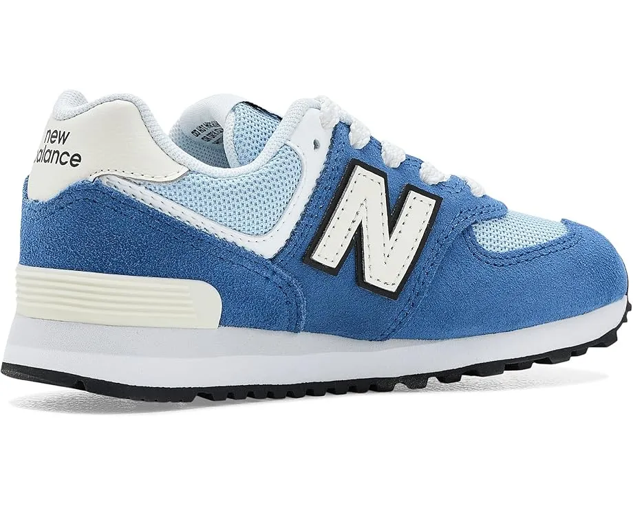 Детские кроссовки New Balance 574 с верхом из замши и сетки