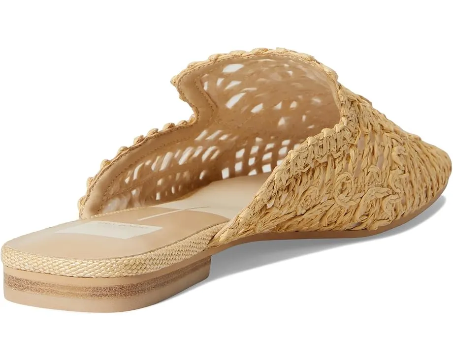 Мюли Diya из конопляного материала с круглым носком и резиновой подошвой Dolce Vita
