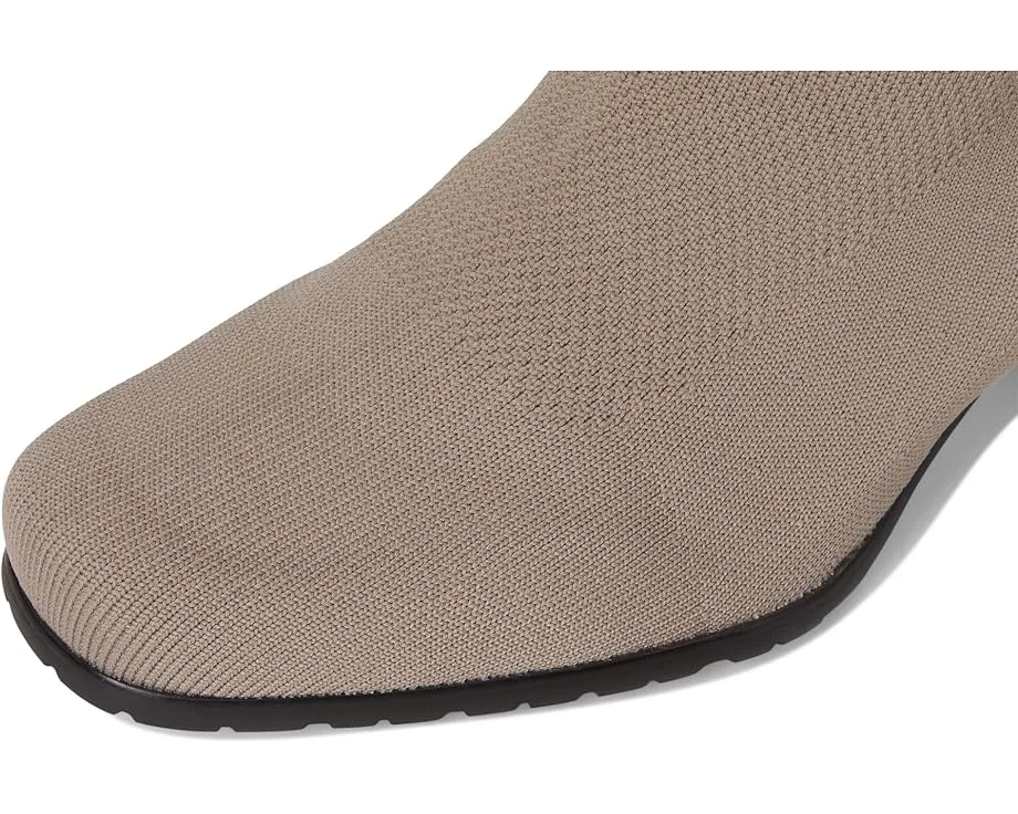 Ботильоны Kalista из эластичного трикотажа с квадратным носком и каблуком David Tate