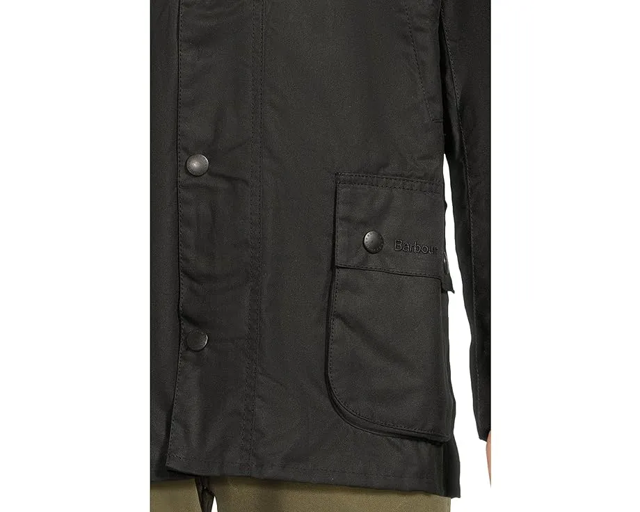 Barbour куртка Ashby Wax Jacket из вощеного хлопка