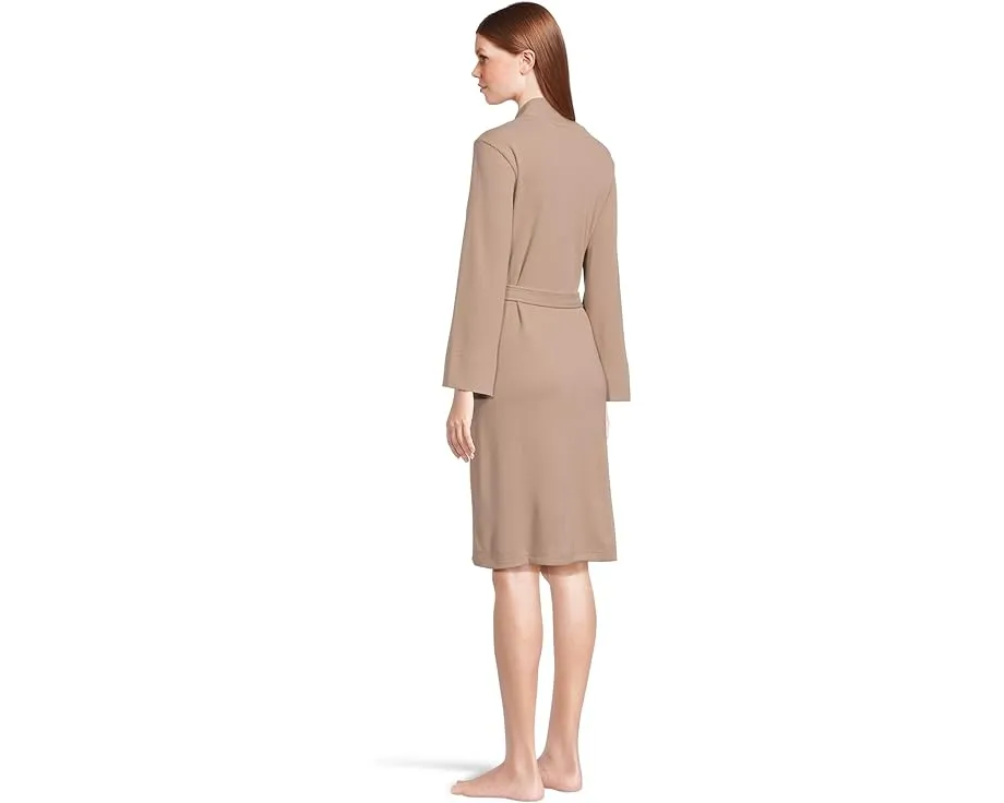 Кардиган N by Natori Tranquility из вафельной ткани с поясом и карманами