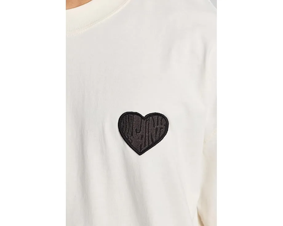 Футболка Lover с нашивкой в виде сердца и свободным кроем AllSaints