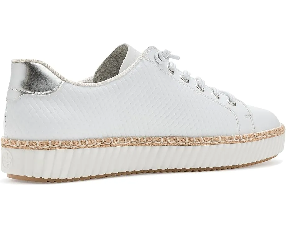 Кроссовки Rieker M2940 Enya 40 из гладкой кожи с молнией сбоку