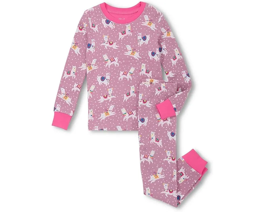 Hatley Детский комплект пижамы из хлопка с ярким принтом