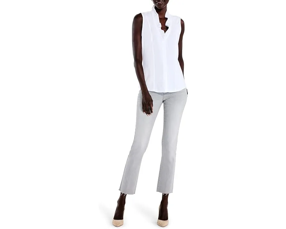 Топ NIC+ZOE Ruffled Around с V-образным вырезом и рюшами