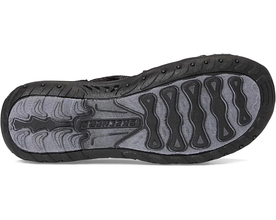 Сандалии Skechers Reggae Positive Space с технологией Stretch Fit и подошвой Reggae