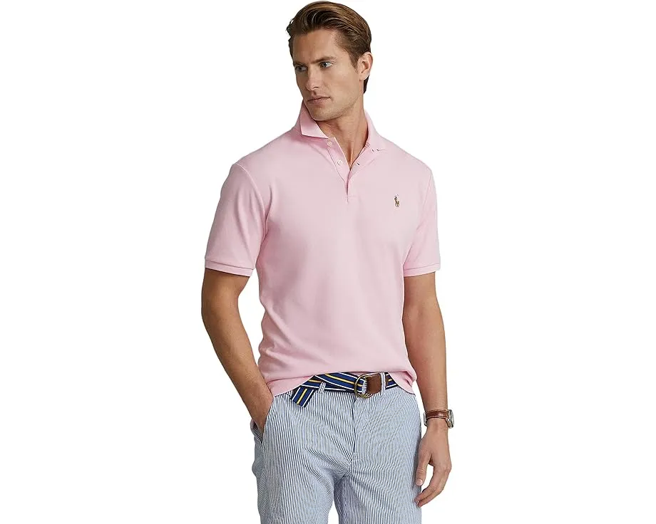 Polo Ralph Lauren классическая поло из мягкого хлопка с вышитым пони