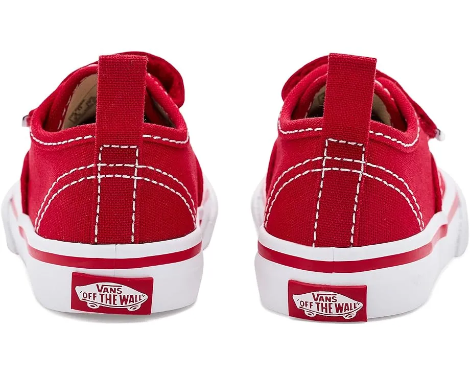 Детские кеды Vans Kids Authentic Elastic V на липучке с эластичными шнурками