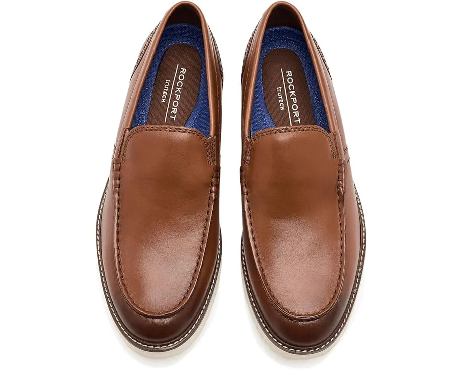 Лоферы Cristian от Rockport с контрастной строчкой