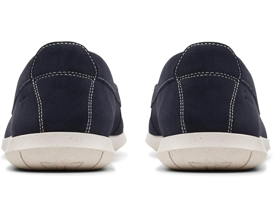 Кроссовки Clarks Flexway Step с замшевым верхом и мокасиновым носком
