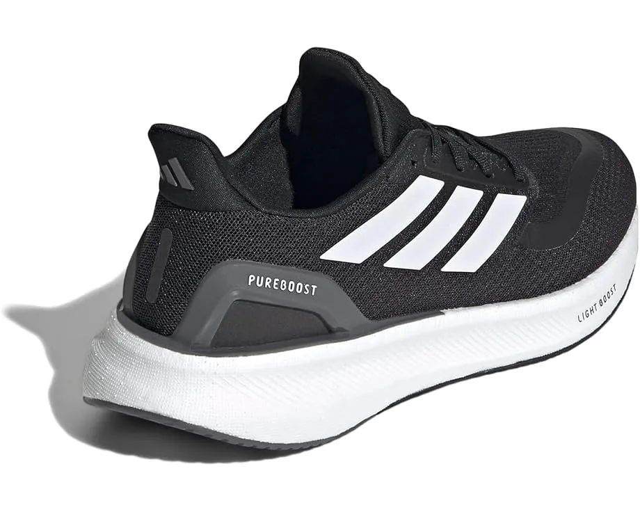 Беговые кроссовки Adidas Pureboost 5 с амортизацией BOOST и верхом из инженерной сетки