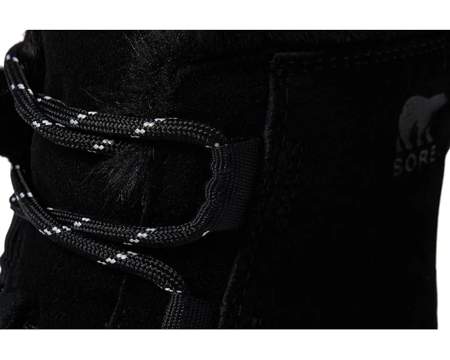 SOREL Детские ботинки Explorer III Lace WP с замшевым верхом и боковой молнией