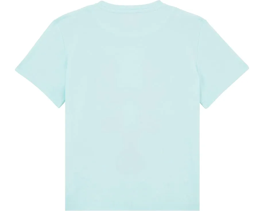 Детская футболка Vilebrequin Kids с принтом омара и короткими рукавами