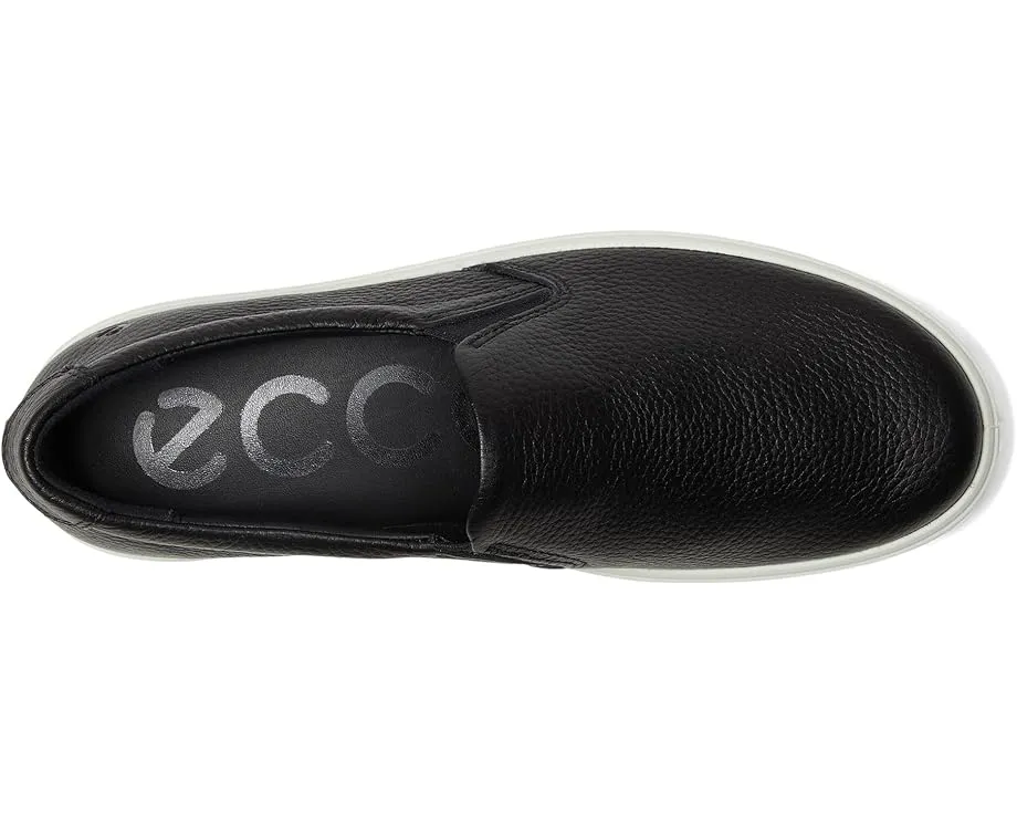 Кроссовки ECCO Soft 60 Premium Slip-On из мягкой кожи с эластичными деталями