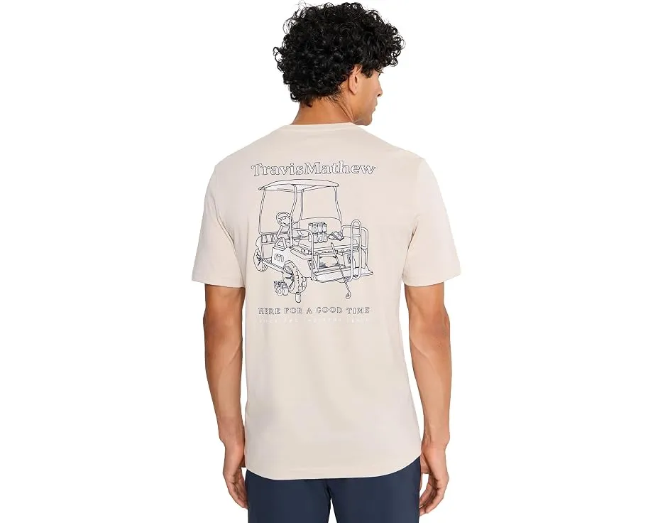 Футболка TravisMathew Golf Cart Glide с принтами