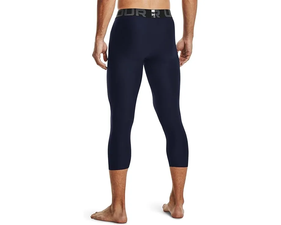 Under Armour Леггинсы 3/4 Heatgear Armour с сетчатыми вставками