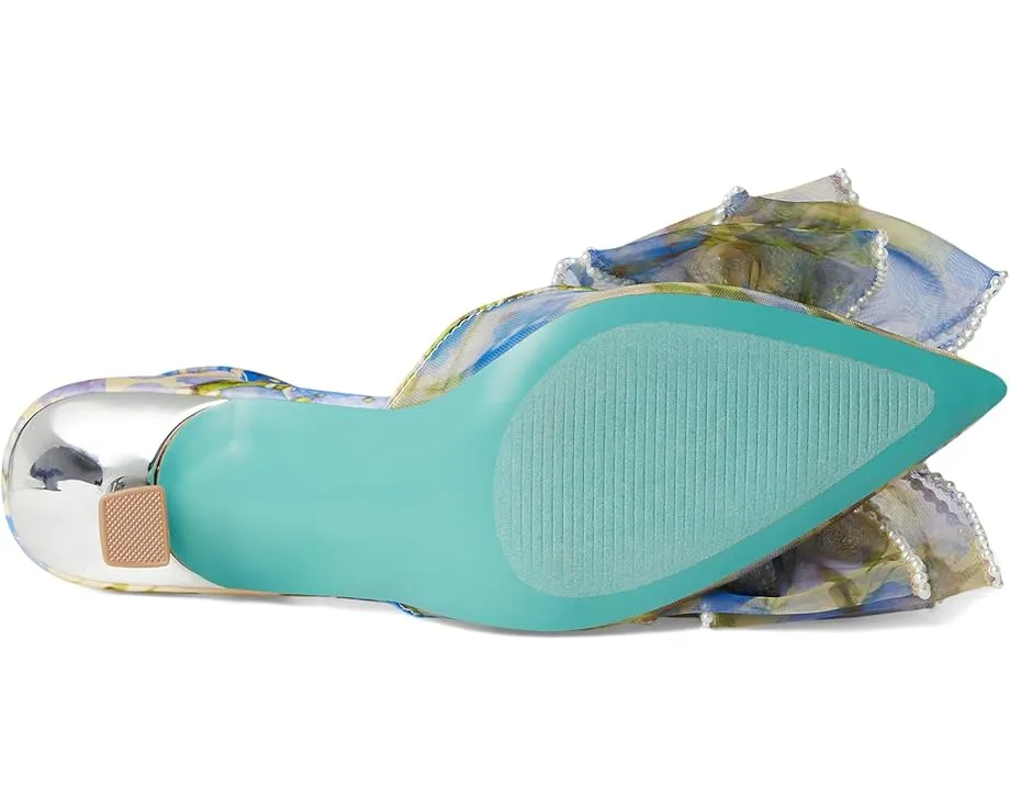 Туфли-лодочки Blue by Betsey Johnson Kelli с жемчужным бантом и тонким каблуком