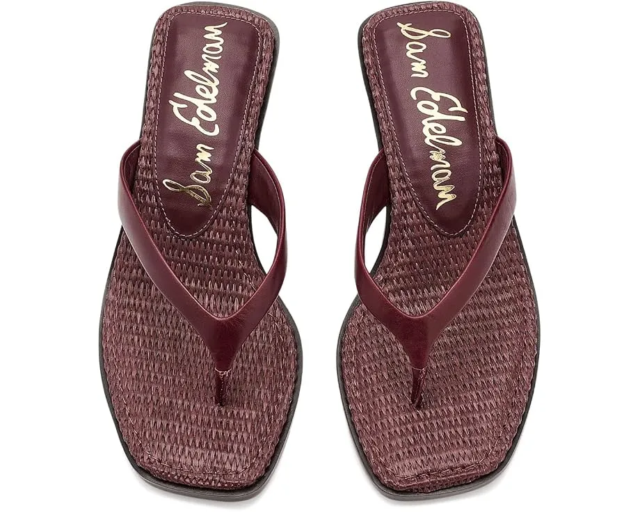 Сандалии Sam Edelman Dollie на маленьком каблуке с квадратным носком