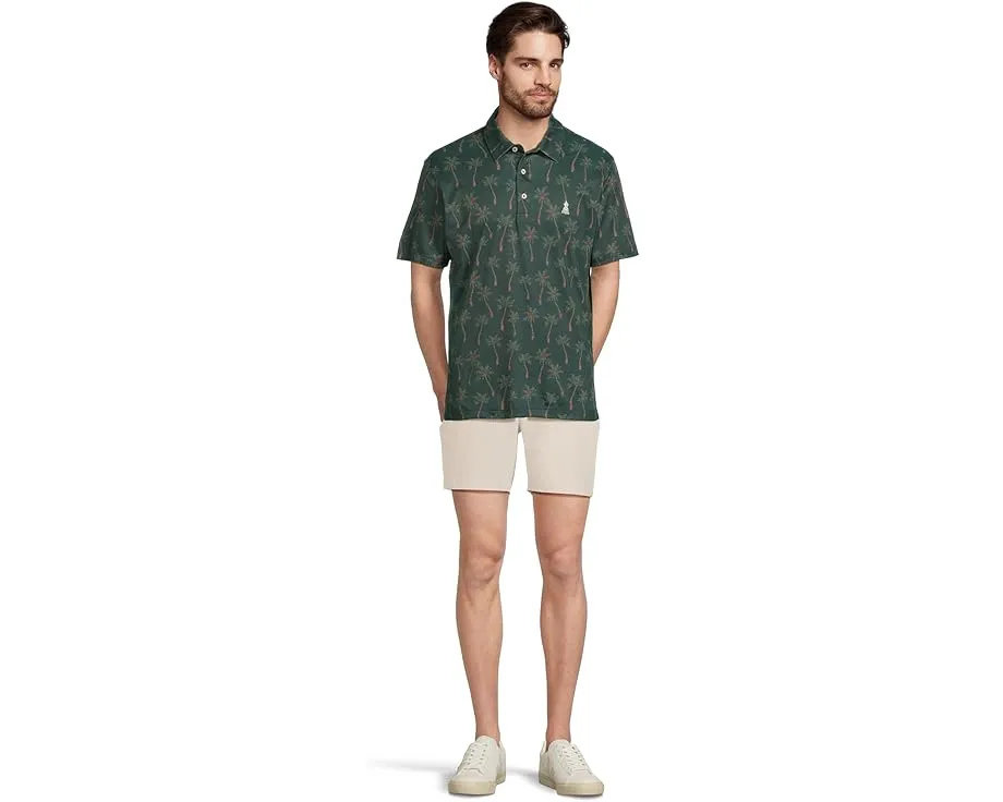 Поло Chubbies The Brushstroke Palm с коротким рукавом и принтом