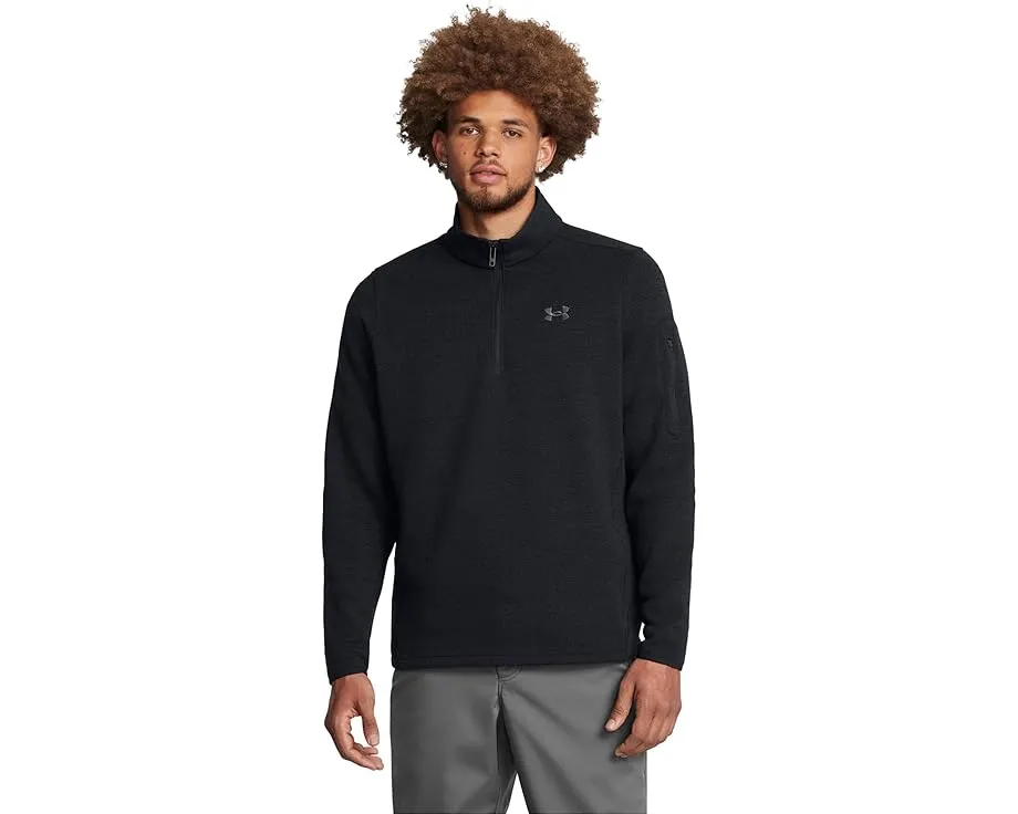 Толстовка Under Armour Specialist 1/4 Zip из эластичной ткани с воротником стойкой