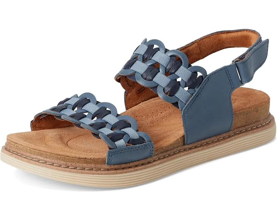 Сандалии Clarks Arwell Glide с плетеным верхом и пробковой стелькой