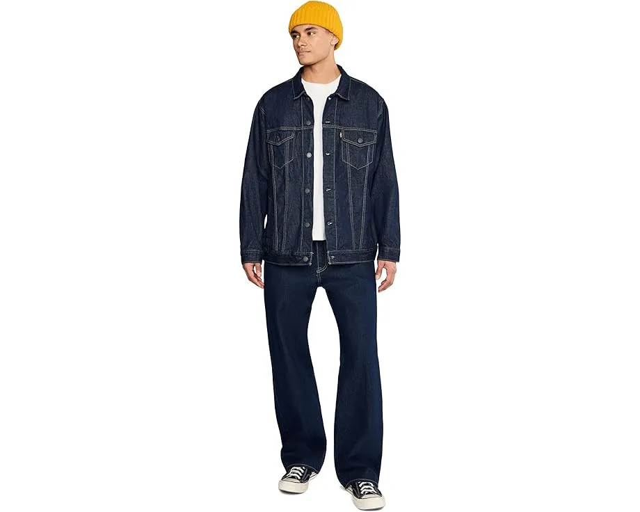 Куртка Levi's® Premium Relaxed Fit Trucker в свободном крое с накладными карманами