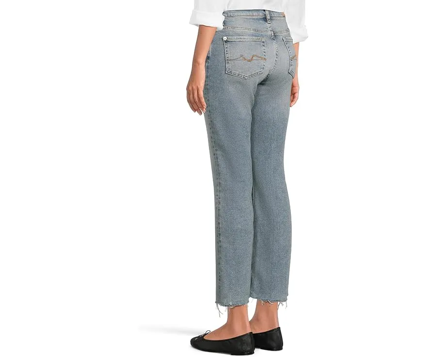 Джинсы Daisy Ankle Bootcut от 7 For All Mankind с клешём и средней посадкой