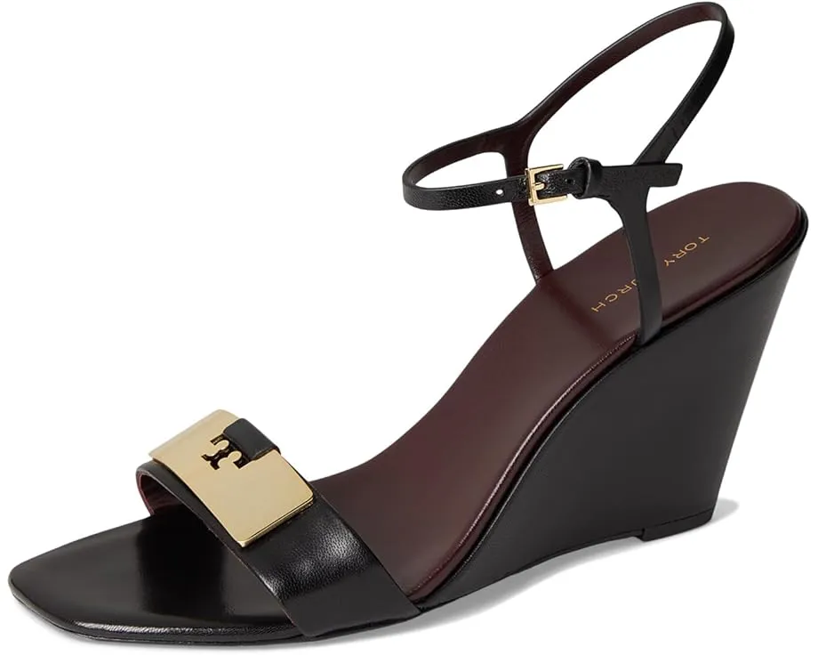 Босоножки Tory Burch Gigi Wedge Sandal 80Mm на танкетке с регулируемой пряжкой