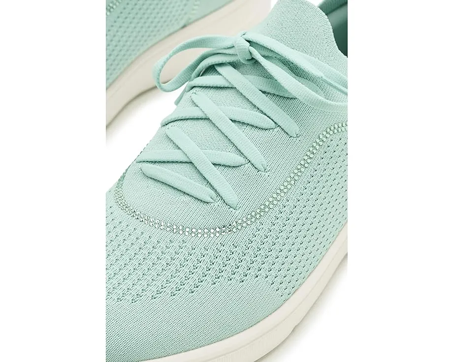 Кроссовки FitFlop Super-Q без шнуровки из трикотажа с кристаллами