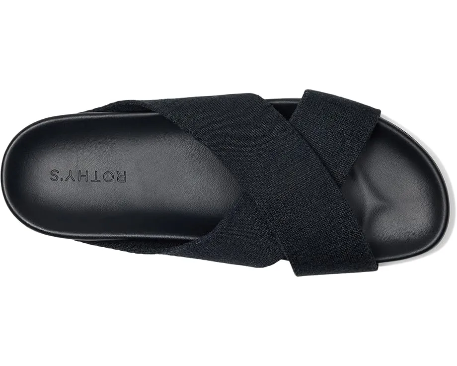 Сандалии Rothy's The Weekend Slide с перекрещивающимися ремешками