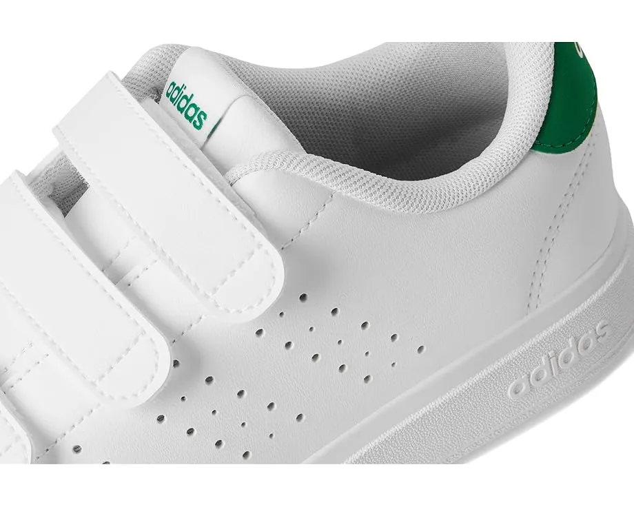 Кроссовки Adidas Advantage 2.0 в классическом теннисном стиле с застежкой на липучке