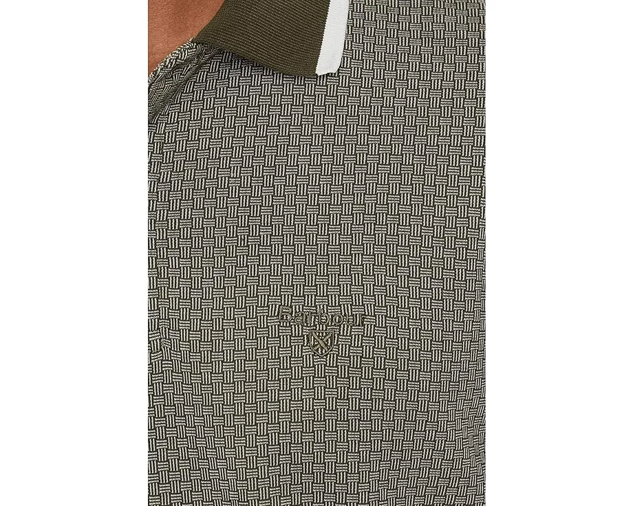 Polo Weston Textured с вышитым логотипом от Barbour