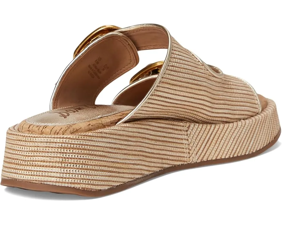 Сандалии-шлепанцы Sam Edelman Nerissa с крупной пряжкой и платформой