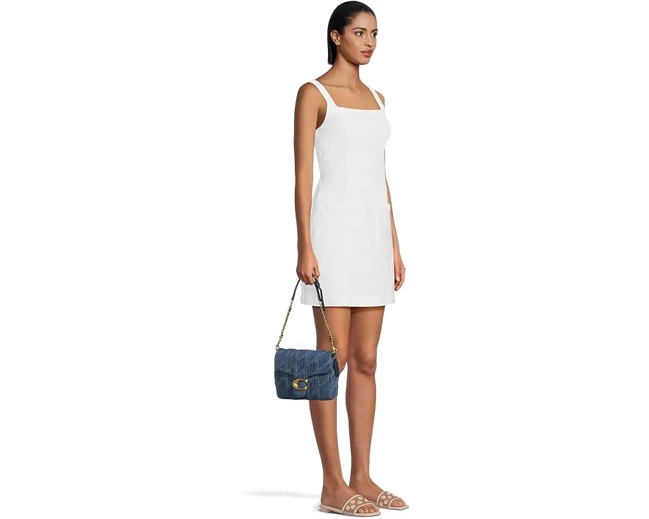 Сумка через плечо COACH Times Square Tabby с стежкой и цепным ремнем