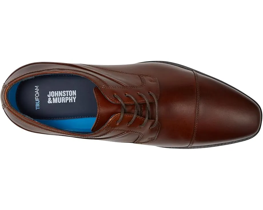 Оксфорды Johnston & Murphy Gibbons Cap Toe на резиновой подошве