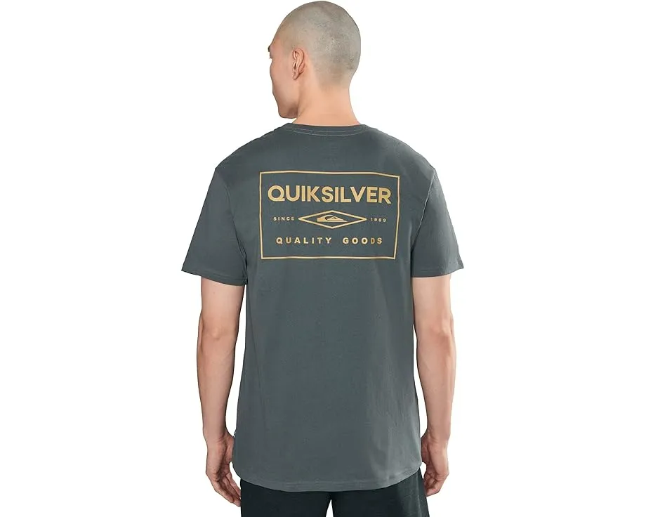 Футболка Quiksilver Stamped Screen Tee с принтом