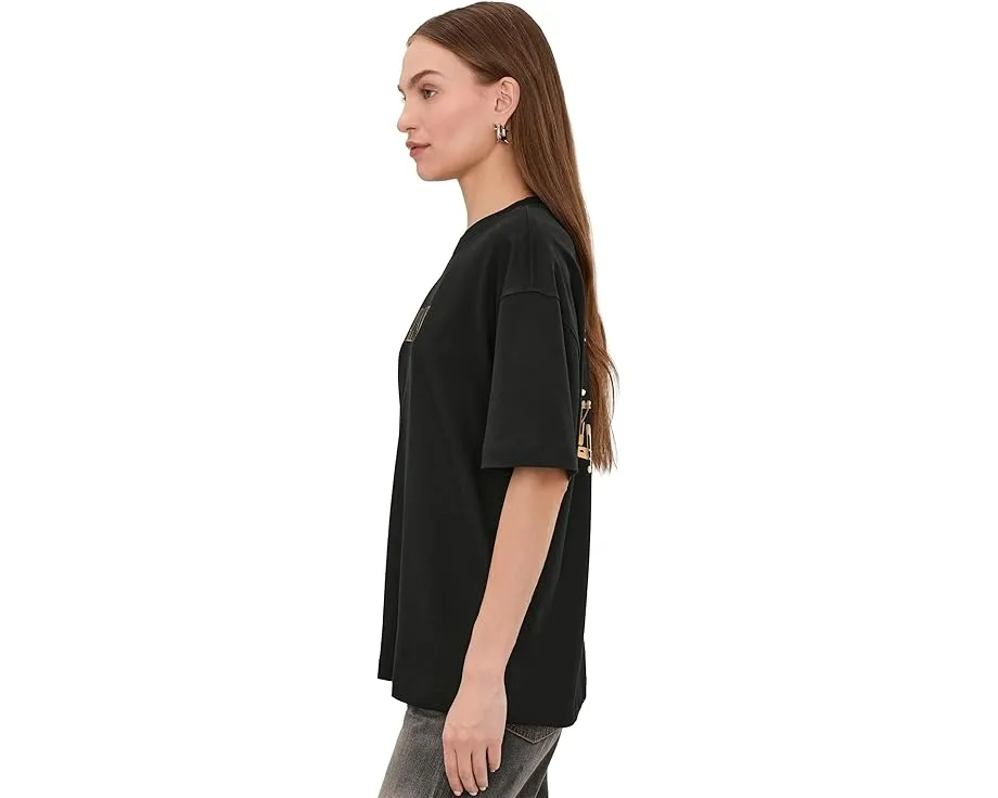 Футболка AllSaints Cora Etta Tee с принтом в виде сердца