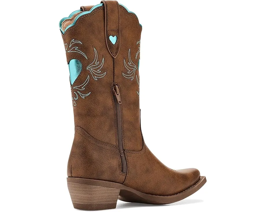 Ботинки FRYE AND CO. Kids Iyla Heart Deco с сердцем