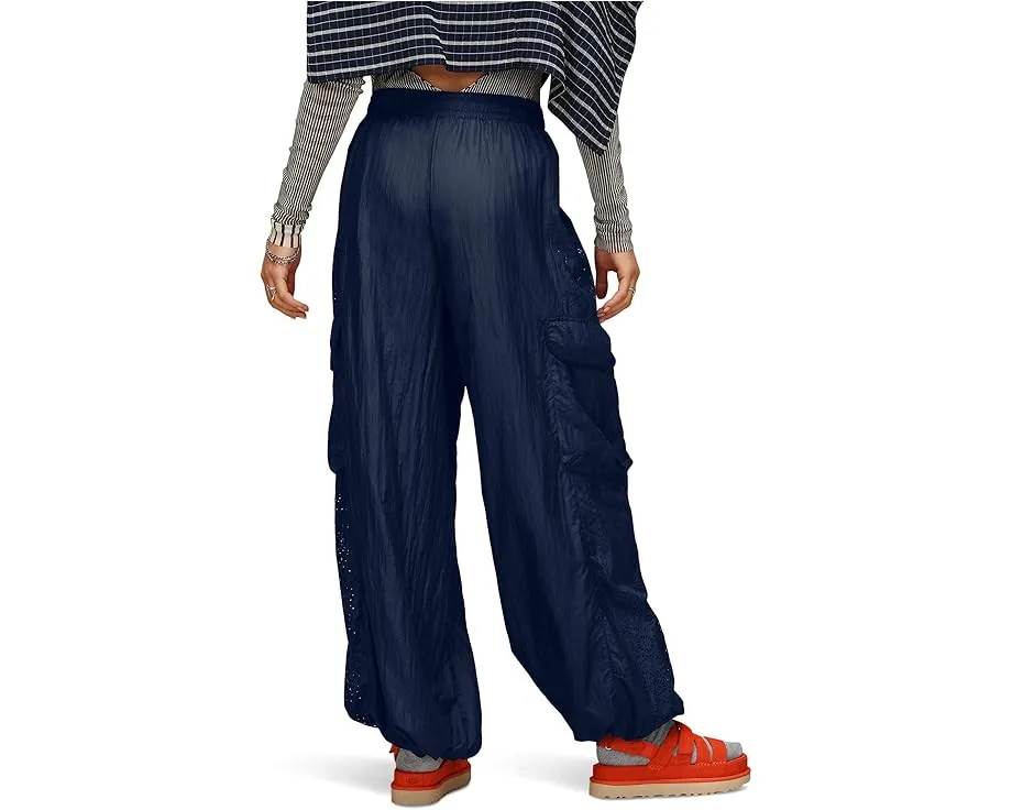 Широкие брюки Giavanni Balloon Cargo Pant с накладными карманами и полупрозрачными вставками